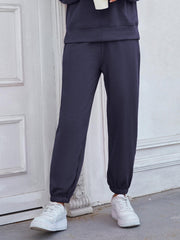 Elastic Waist Joggers with Pockets - Trendsi