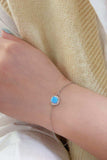 Opal Platinum-Plated Bracelet - Trendsi - Flyclothing LLC