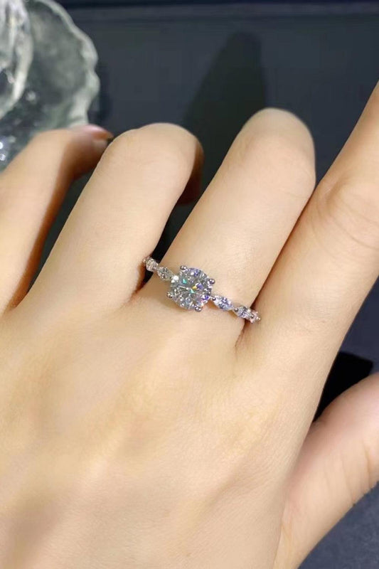 Now I See 1 Carat Moissanite Ring - Trendsi