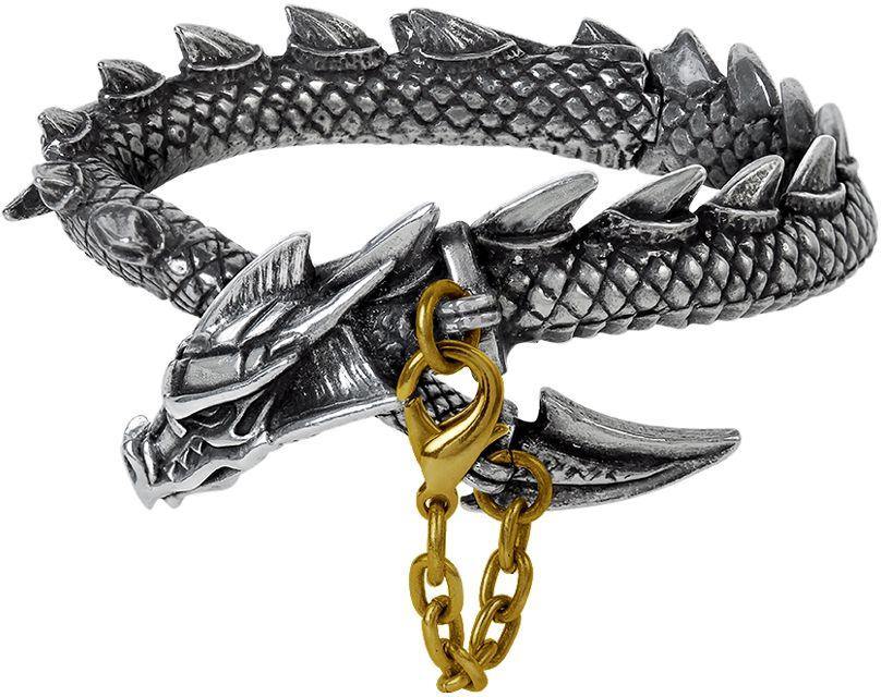 Alchemy Gothic Dragons Lure Bangle - Alchemy Gothic