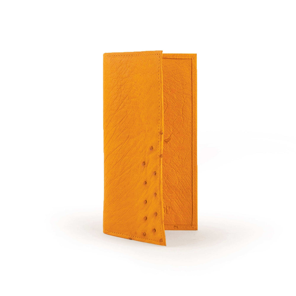 Ferrini USA Smooth Ostrich Checkbook Wallets - Ferrini USA - Flyclothing LLC