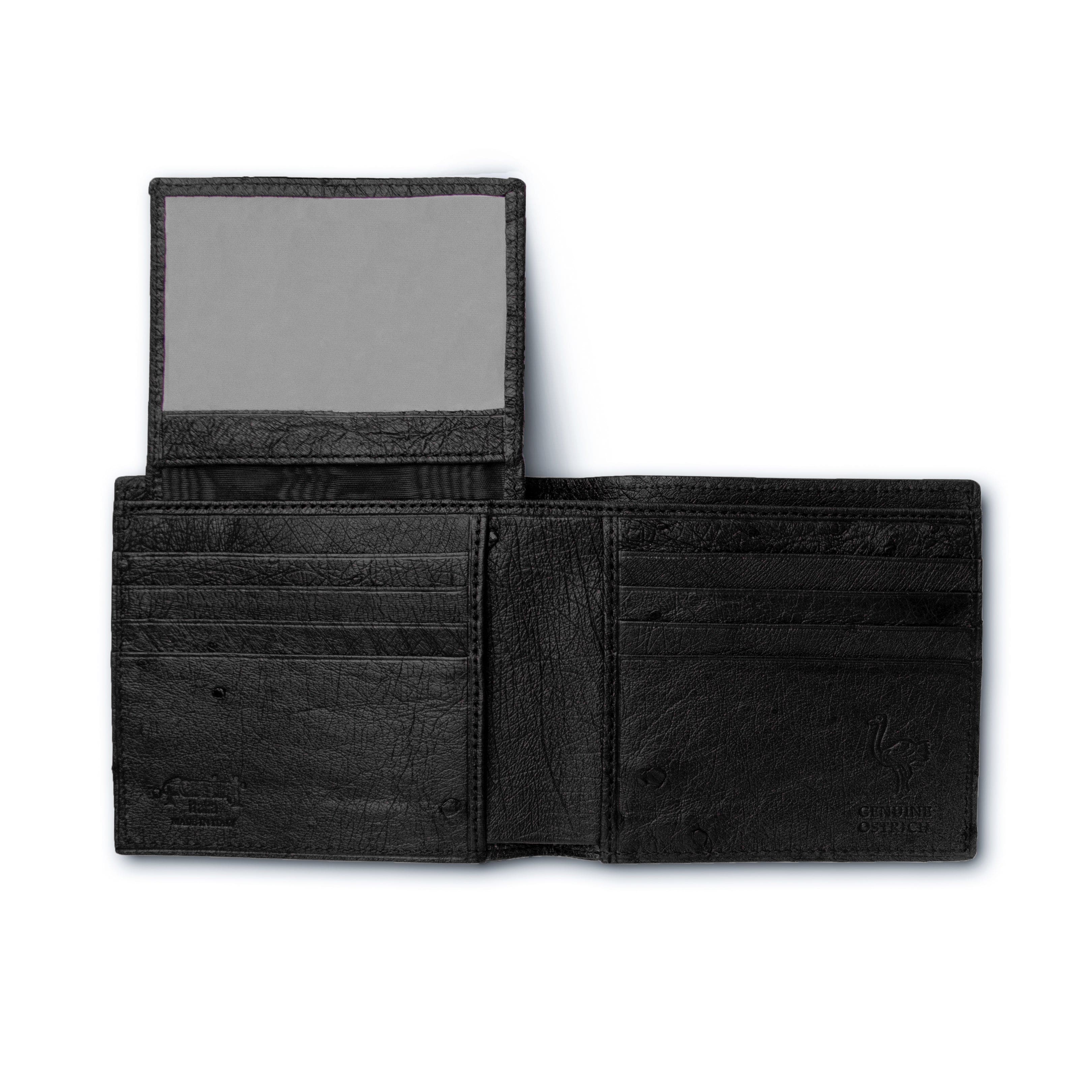 Ferrini USA Full Quill Ostrich Billfold Wallets - Ferrini USA