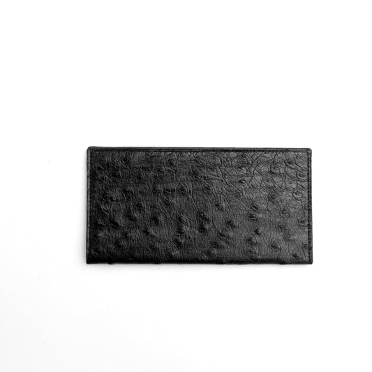 Ferrini USA Full Quill Ostrich Checkbook Wallets - Ferrini USA