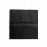 Ferrini USA Full Quill Ostrich Checkbook Wallets - Ferrini USA