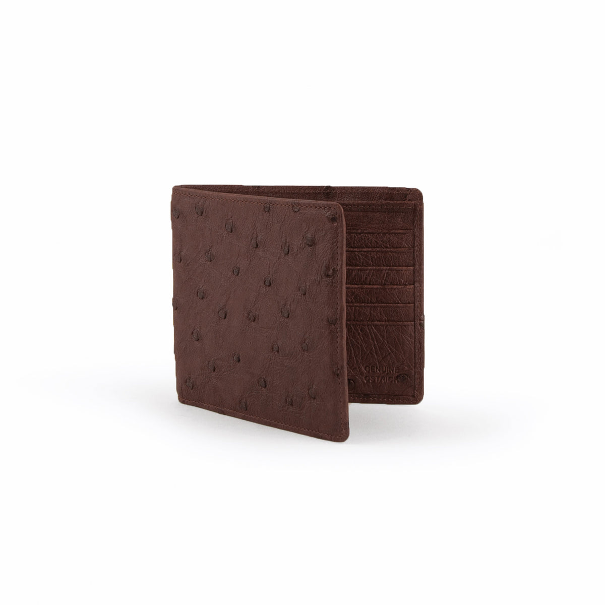 Ferrini USA Full Quill Ostrich Hipster Wallets
