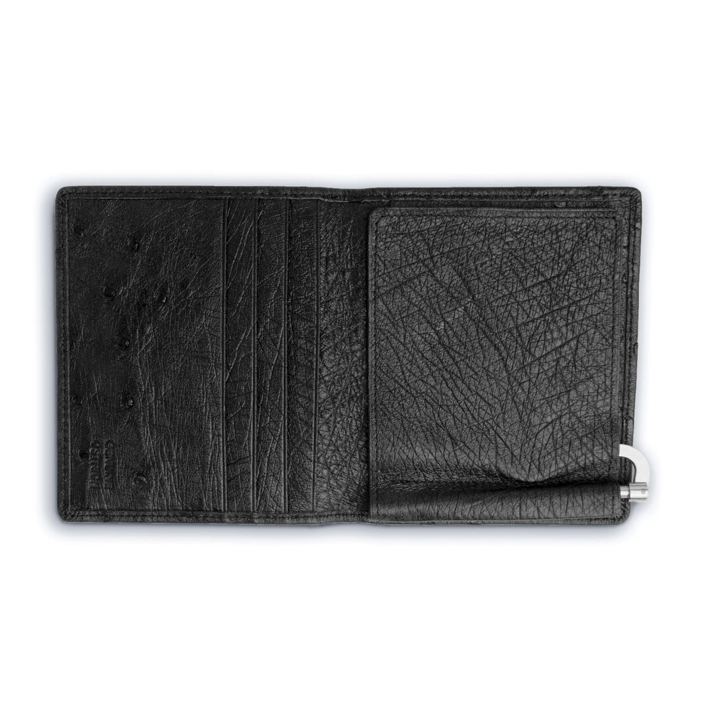 Ferrini USA Full Quill Ostrich Money Clip Wallets - Ferrini USA