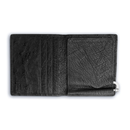 Ferrini USA Full Quill Ostrich Money Clip Wallets - Ferrini USA