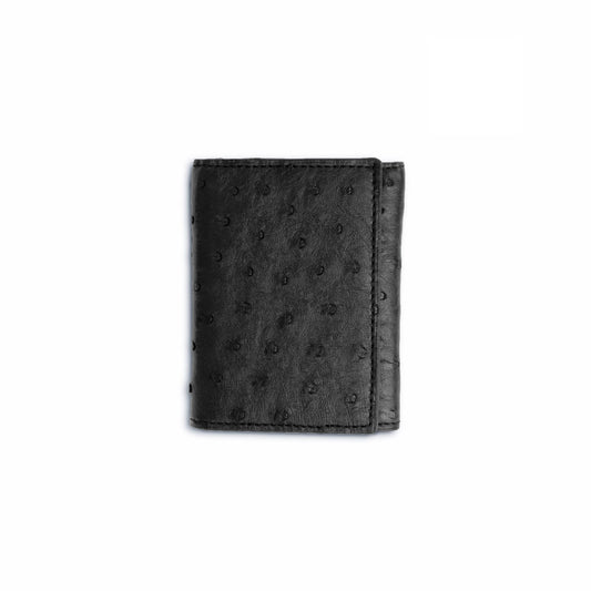 Ferrini USA Full Quill Ostrich Trifold Wallets - Ferrini USA