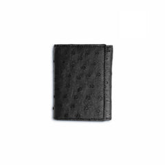 Ferrini USA Full Quill Ostrich Trifold Wallets - Ferrini USA