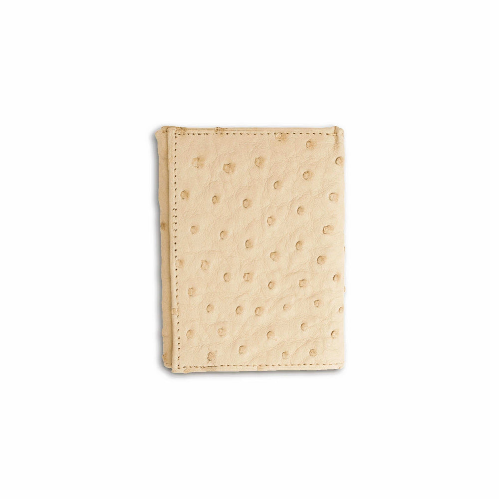 Ferrini USA Full Quill Ostrich Trifold Wallets - Ferrini USA - Flyclothing LLC