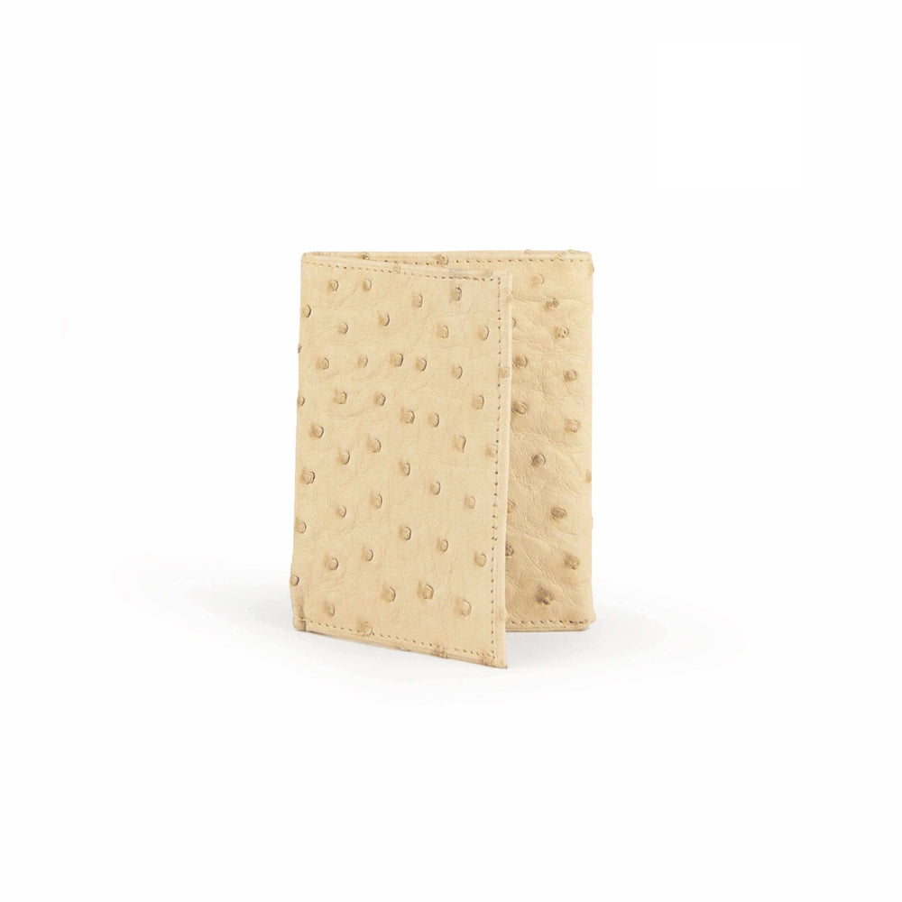 Ferrini USA Full Quill Ostrich Trifold Wallets - Ferrini USA - Flyclothing LLC