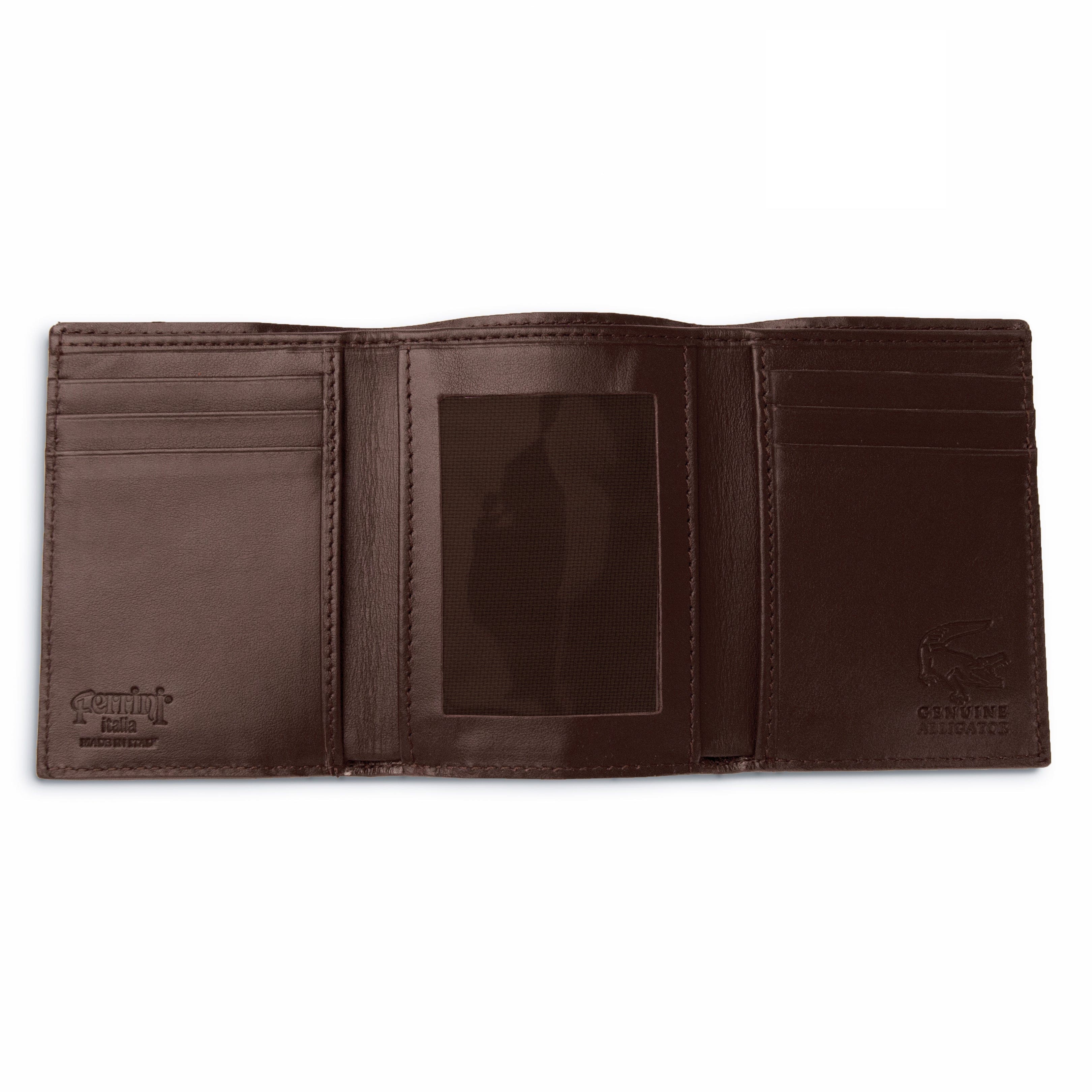 Ferrini USA Alligator Trifold Wallets - Ferrini USA