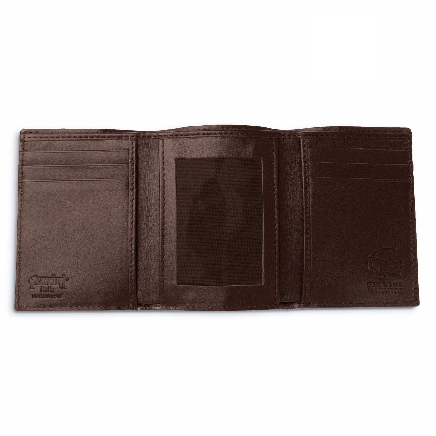 Ferrini USA Alligator Trifold Wallets - Ferrini USA - Flyclothing LLC