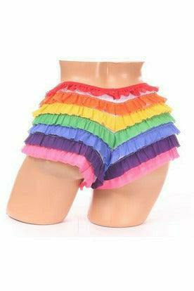 Daisy Corsets Rainbow Mesh Ruffle Panty - Daisy Corsets