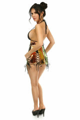 Daisy Corsets Sunset Holo Lace-Up Skirt - Daisy Corsets - Flyclothing LLC