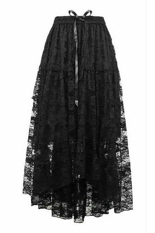 Daisy Corsets Black Lace Skirt - Daisy Corsets