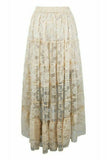 Daisy Corsets Ivory Lace Skirt - Daisy Corsets