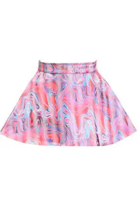 Daisy Corsets Retro Swirl Skirt - Daisy Corsets - Flyclothing LLC