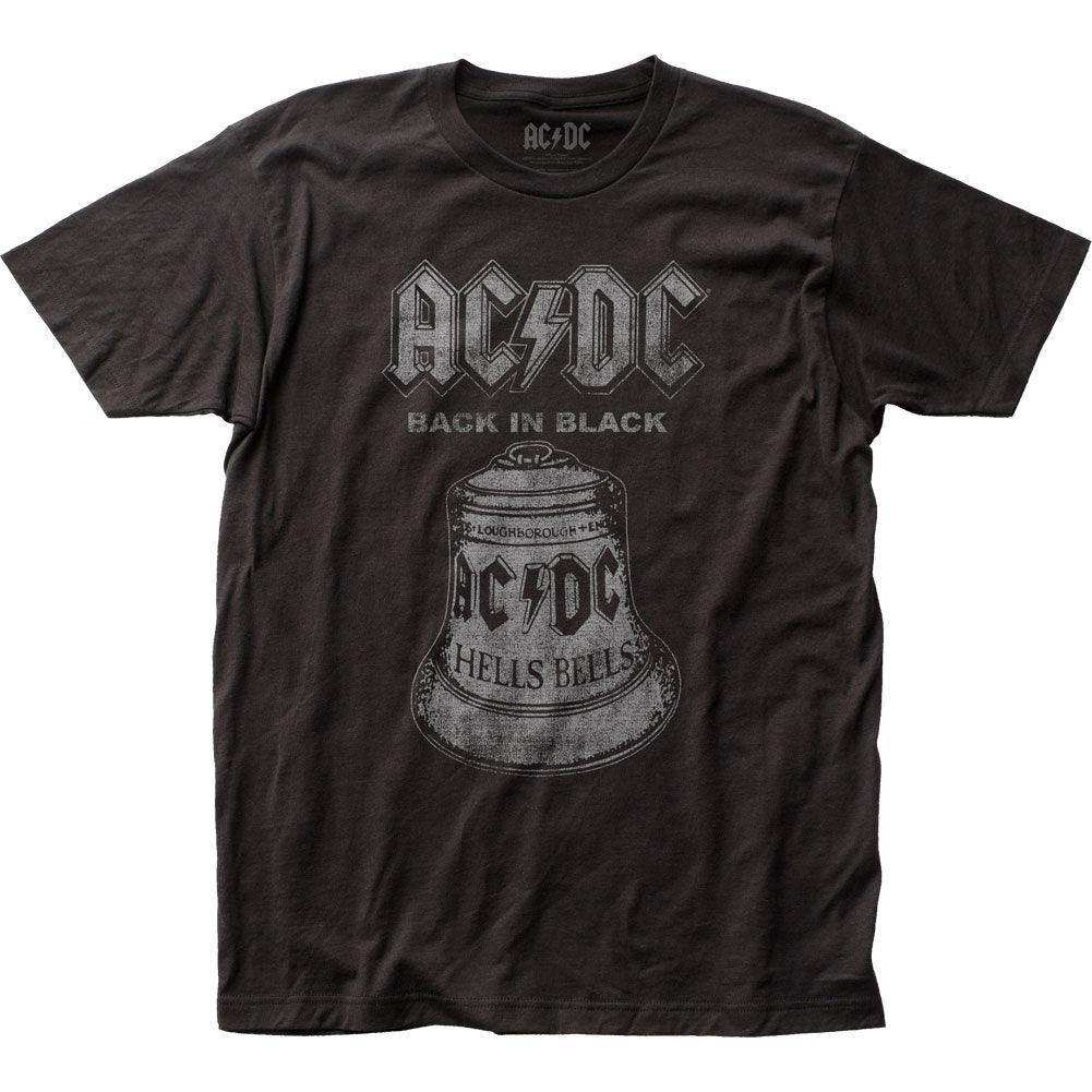 AC/DC Hells Bells fitted jersey T-Shirt - ACDC - Flyclothing LLC