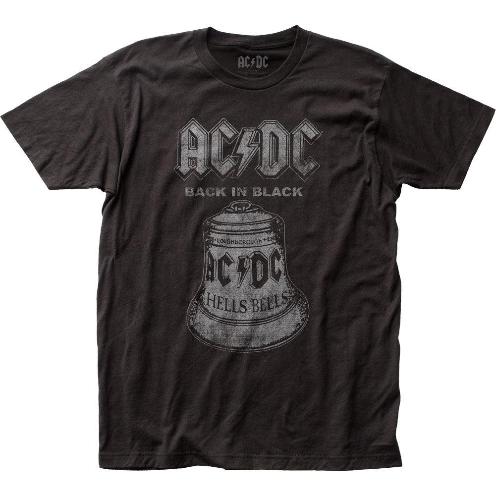 AC/DC Hells Bells fitted jersey T-Shirt - Flyclothing LLC