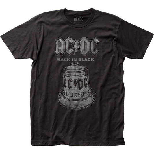 AC/DC Hells Bells fitted jersey T-Shirt - ACDC