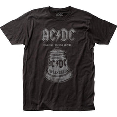 AC/DC Hells Bells fitted jersey T-Shirt - ACDC