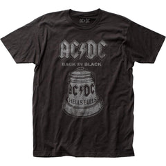 AC/DC Hells Bells fitted jersey T-Shirt - Flyclothing LLC