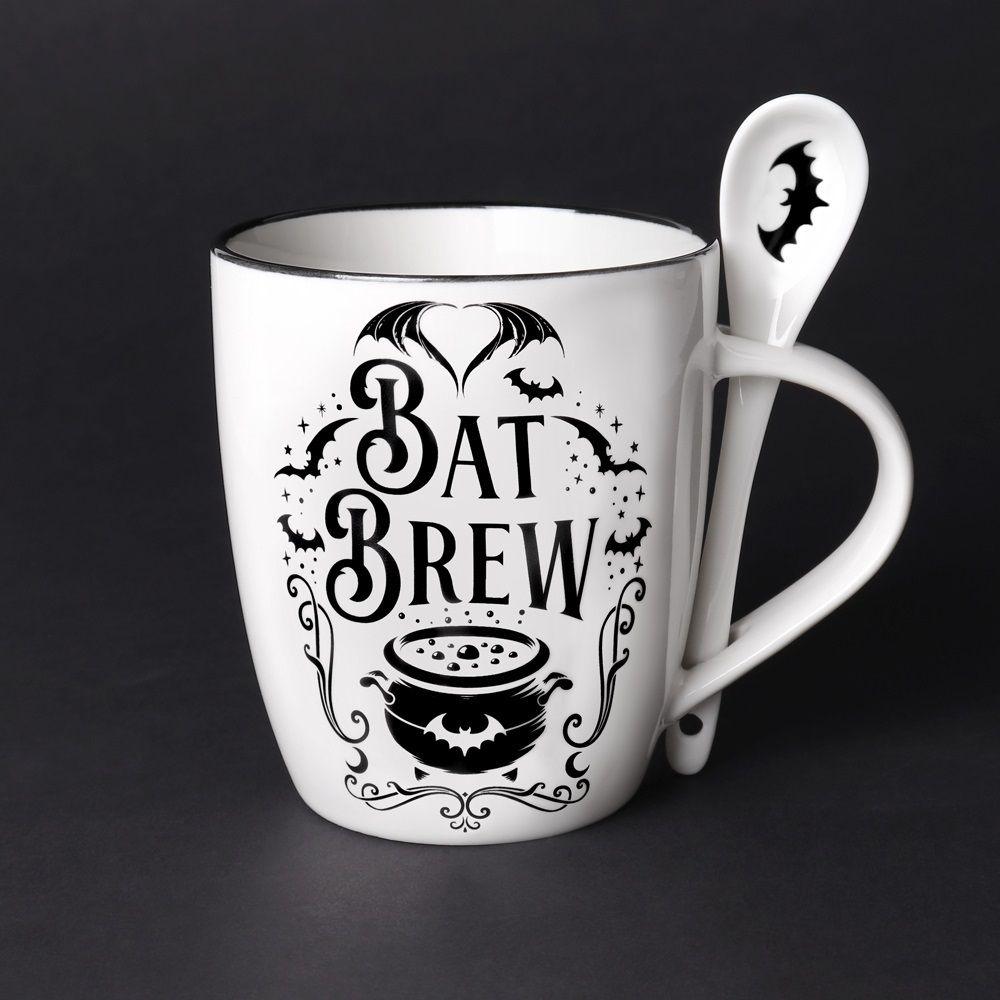 The Vault Bat Brew Mug & Spoon Set - Flyclothing LLC