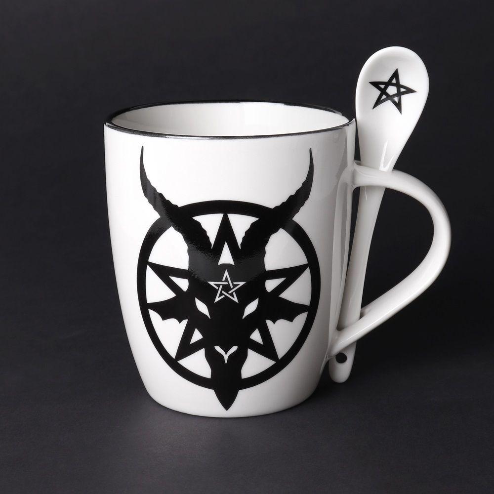 The Vault Baphomet Cup and Spoon - Flyclothing LLC