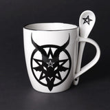 The Vault Baphomet Cup and Spoon - Alchemy Gothic