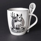 The Vault Hellhound Mug and Spoon Set - Alchemy Gothic