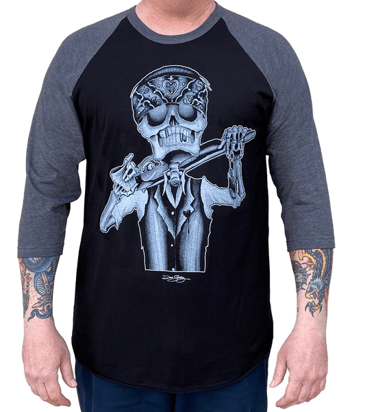 Dave Sanchez A Lost Cause Mens Baseball Shirt - Lowbrow Art Company