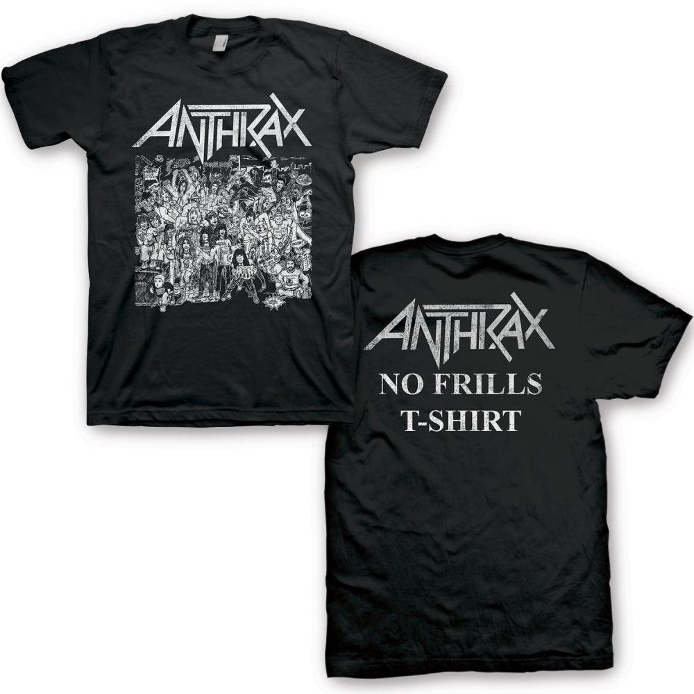 Anthrax No Frills Mens T-Shirt - Flyclothing LLC