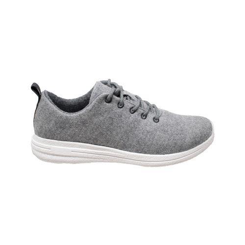 FreeShield Mens Real Wool Casual Grey Shoe - Flyclothing LLC