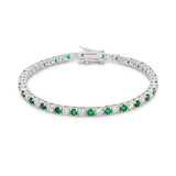 Evergreen Tennis Bracelet - JGI - Flyclothing LLC