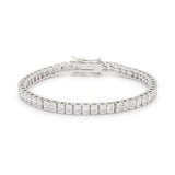 Princess Cubic Zirconia Tennis Bracelet - JGI - Flyclothing LLC