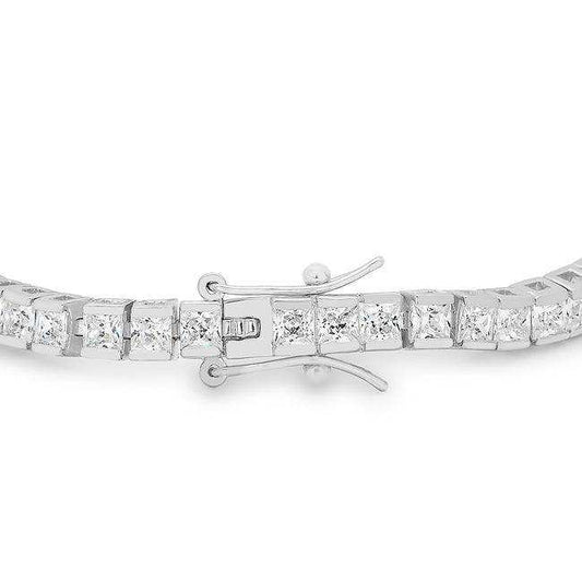 Princess Cubic Zirconia Tennis Bracelet - JGI - Flyclothing LLC