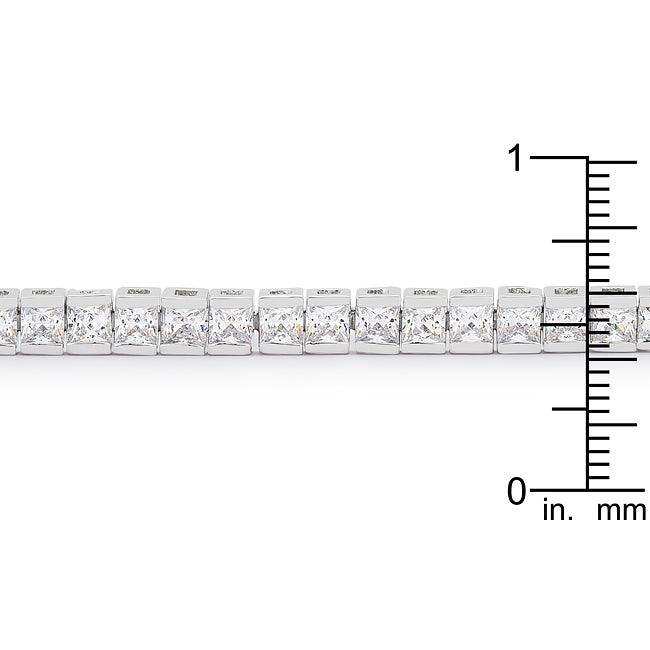 Princess Cubic Zirconia Tennis Bracelet - JGI - Flyclothing LLC