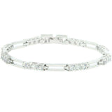 Elegant Triplet Cubic Zirconia Bracelet - JGI - Flyclothing LLC