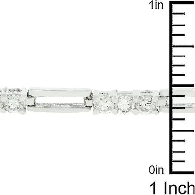 Elegant Triplet Cubic Zirconia Bracelet - JGI - Flyclothing LLC