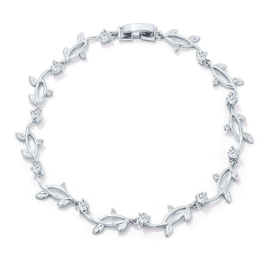 Nathans Vine Cubic Zirconia Bracelet - JGI - Flyclothing LLC