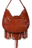 Scully HANDBAG FRINGE/STUDDED HANDBAG - Scully Leather