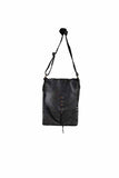 Scully Leather 100% Leather Handbag Whip Stitch Black Handbag - Scully Leather