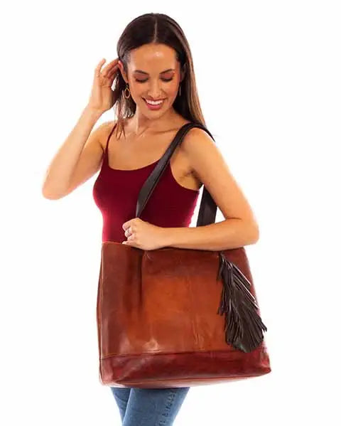 Scully Leather Handbags Handbag Ladies Handbag - Scully Leather - Flyclothing LLC