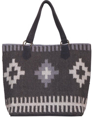 Scully Aztec Woven handbag - Scully Leather