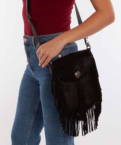 Scully Leather Handbags Handbag Fringe Handbag