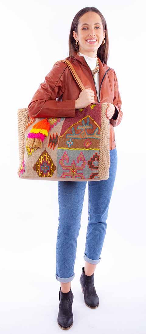 Scully Leather Handbags Handbag Ladies Handbag - Scully Leather