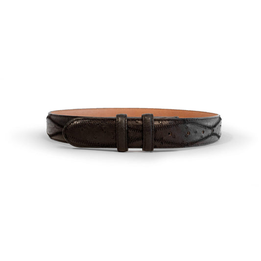 Ferrini USA Ostrich Patch Straight 1½" Belts - Ferrini USA