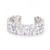 Bejeweled Cubic Zirconia Cuff - JGI - Flyclothing LLC