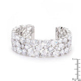Bejeweled Cubic Zirconia Cuff - JGI - Flyclothing LLC